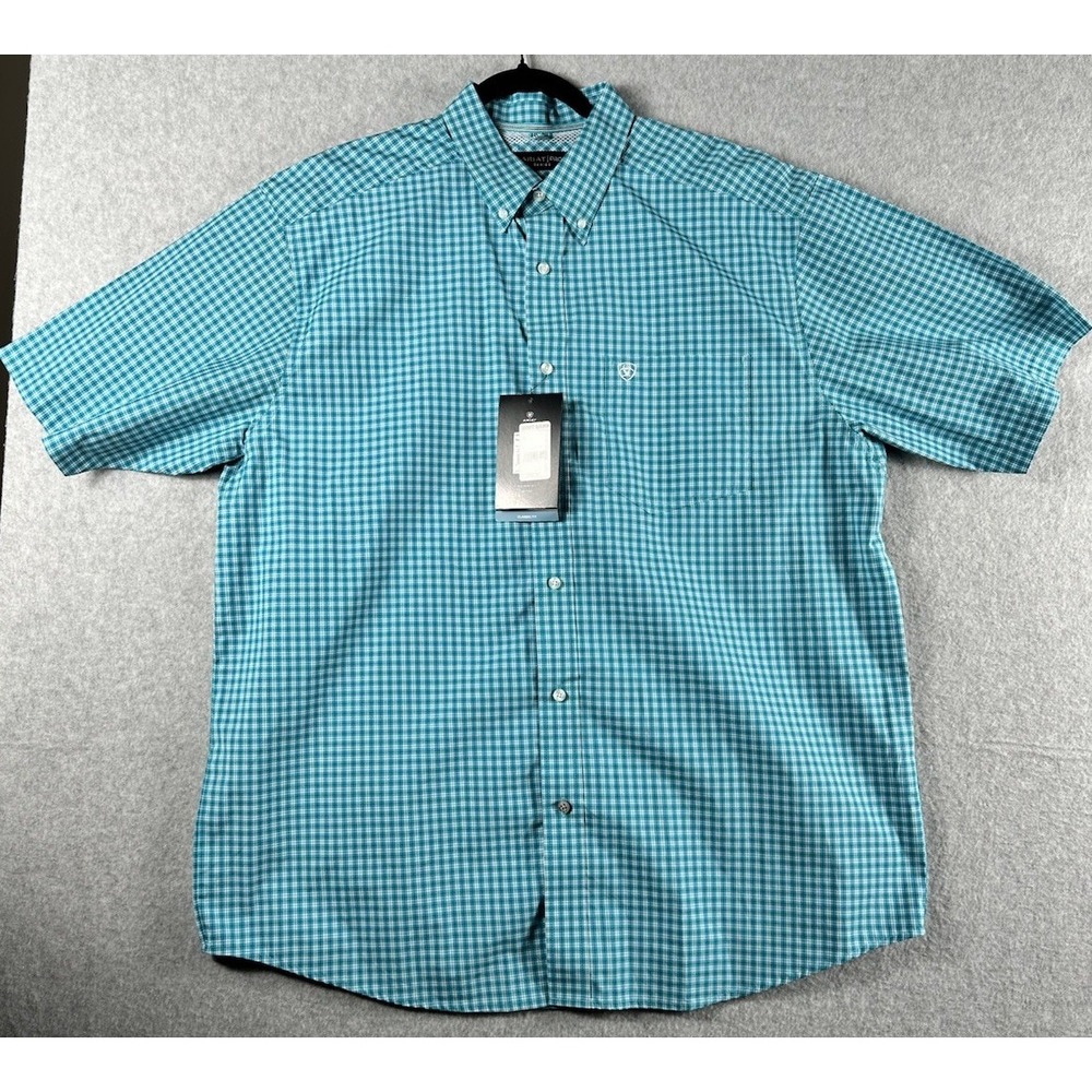 Ariat Blue Casual Button Down Shirt